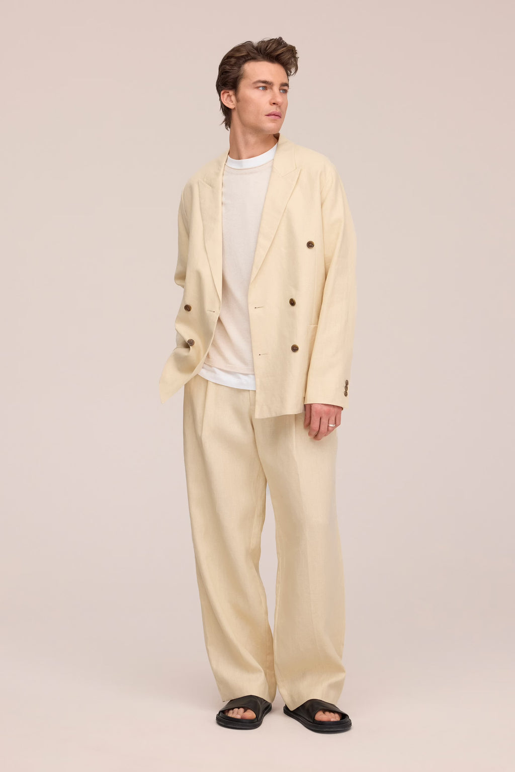 NN07 Jordin Double Breasted Blazer - Honey Silk