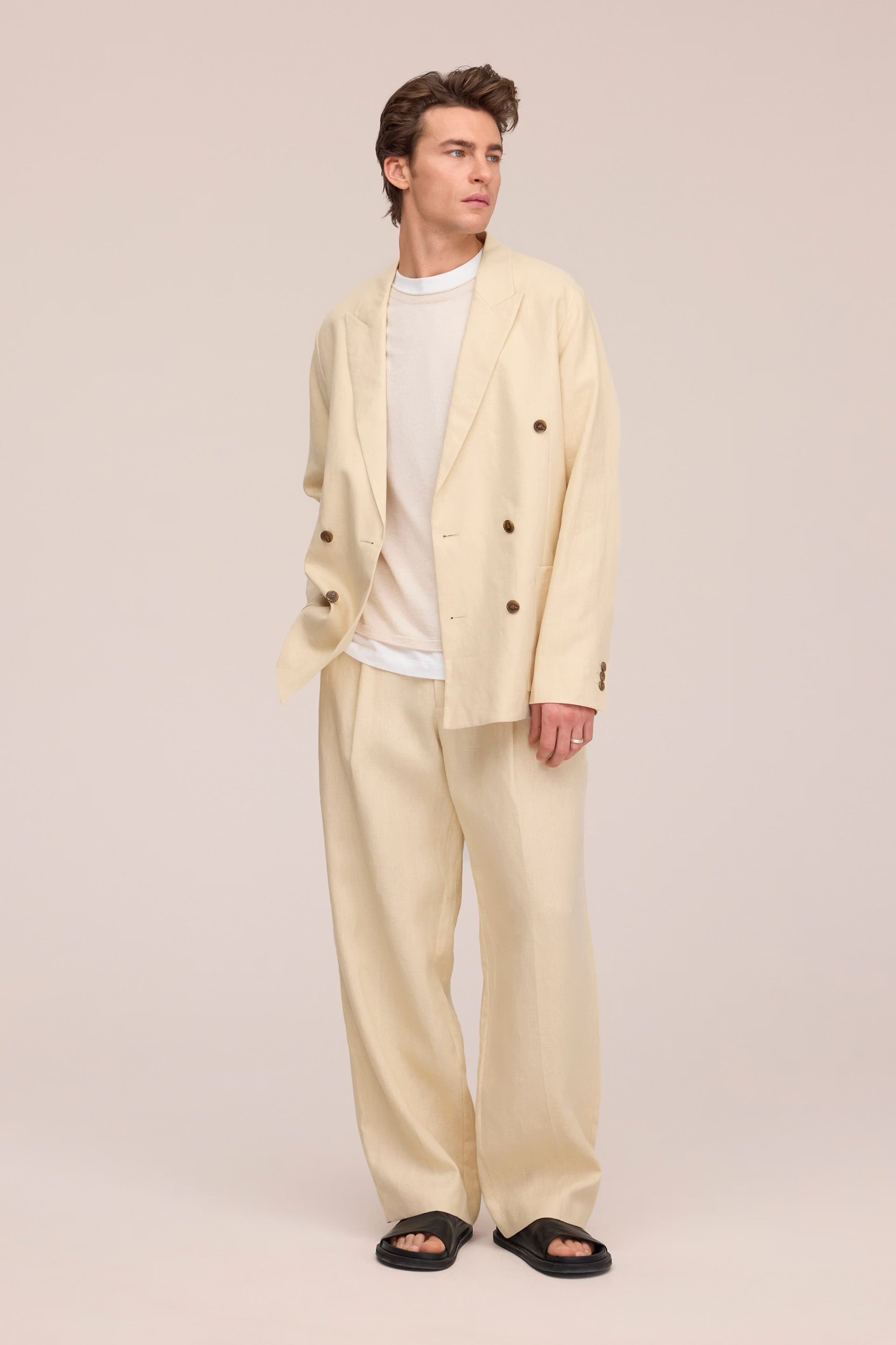 NN07 Jordin Double Breasted Blazer - Honey Silk