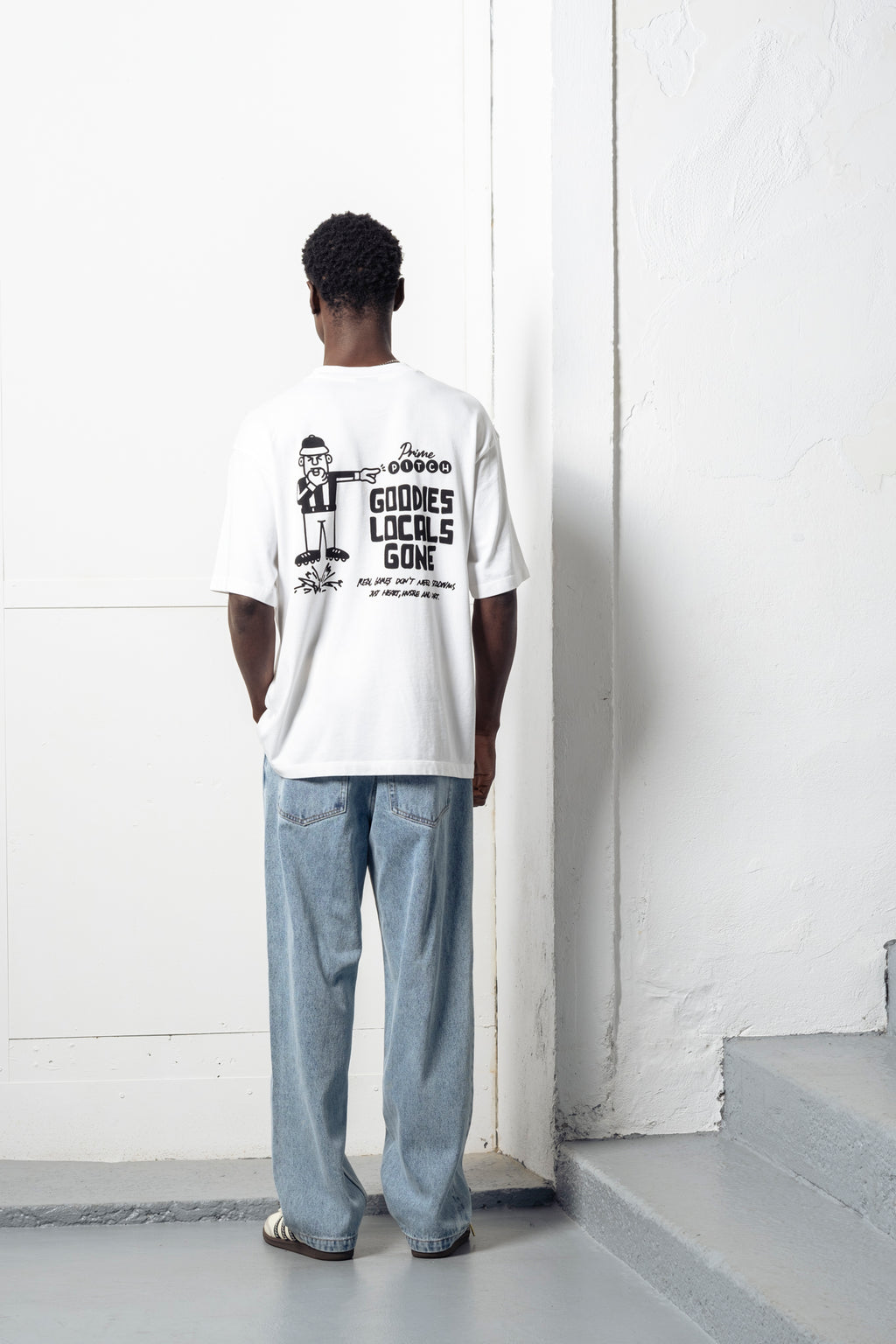 Goodies Sportive Prime pitch locals tee - White