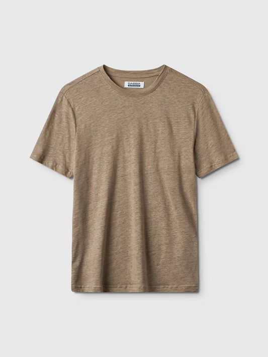 GABBA | Duke Linen SS Tee - Coriander