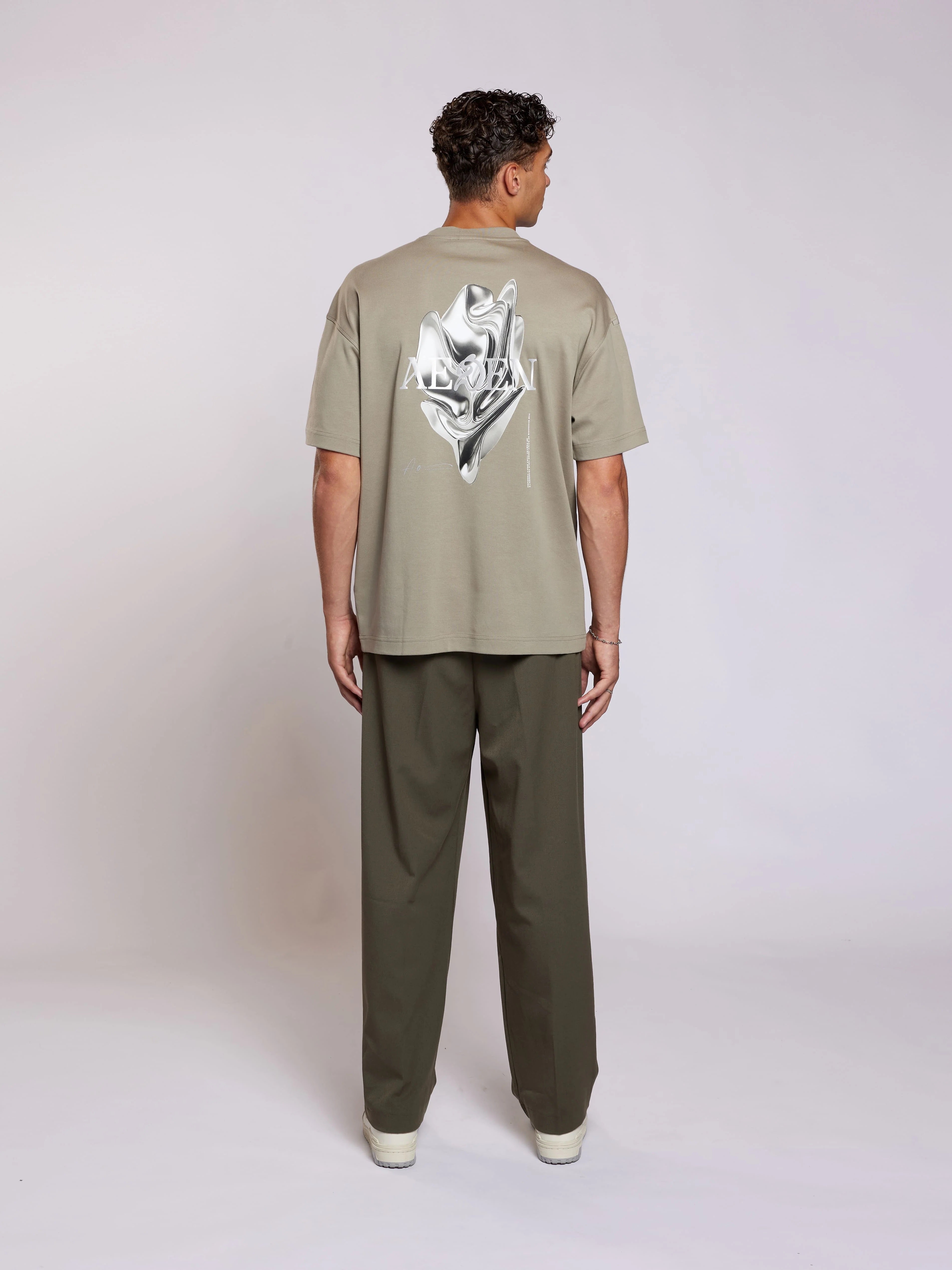 AEDEN Mickey T-Shirt - Vetiver