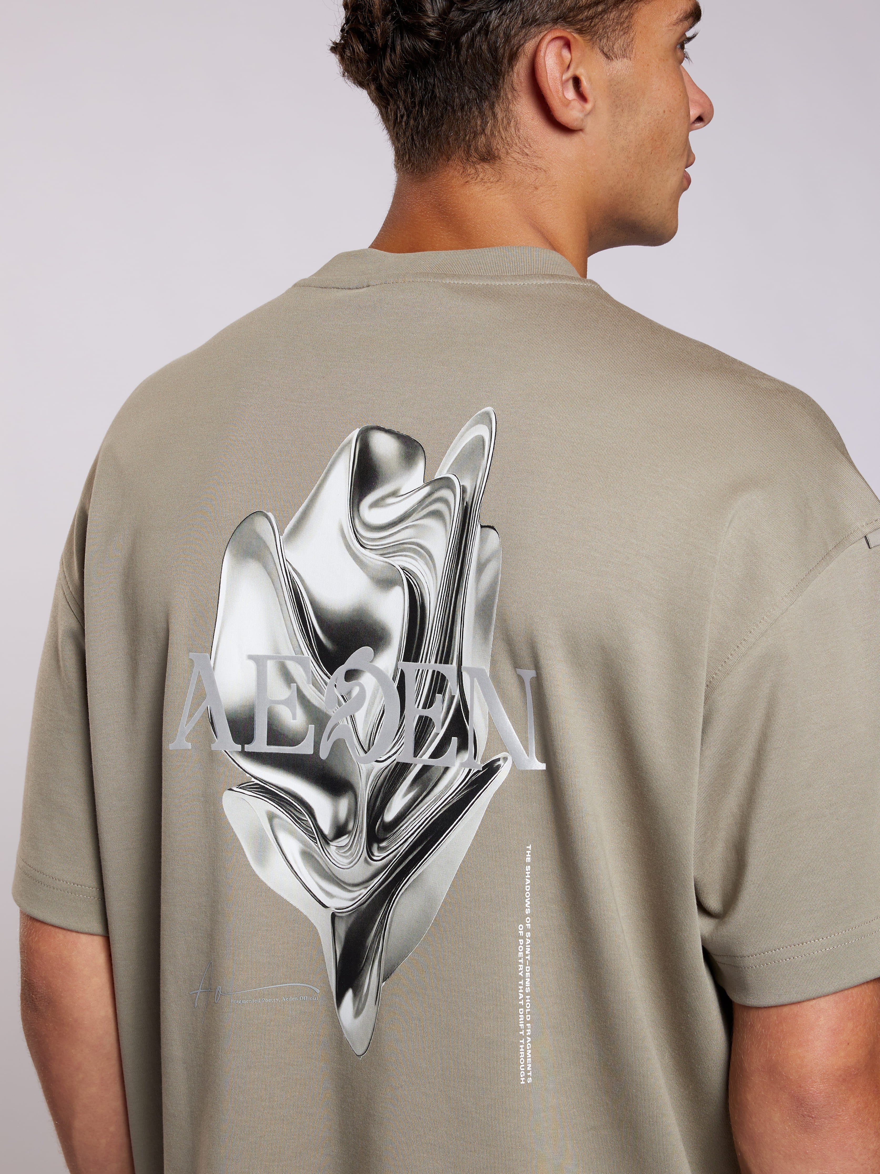 AEDEN Mickey T-Shirt - Vetiver