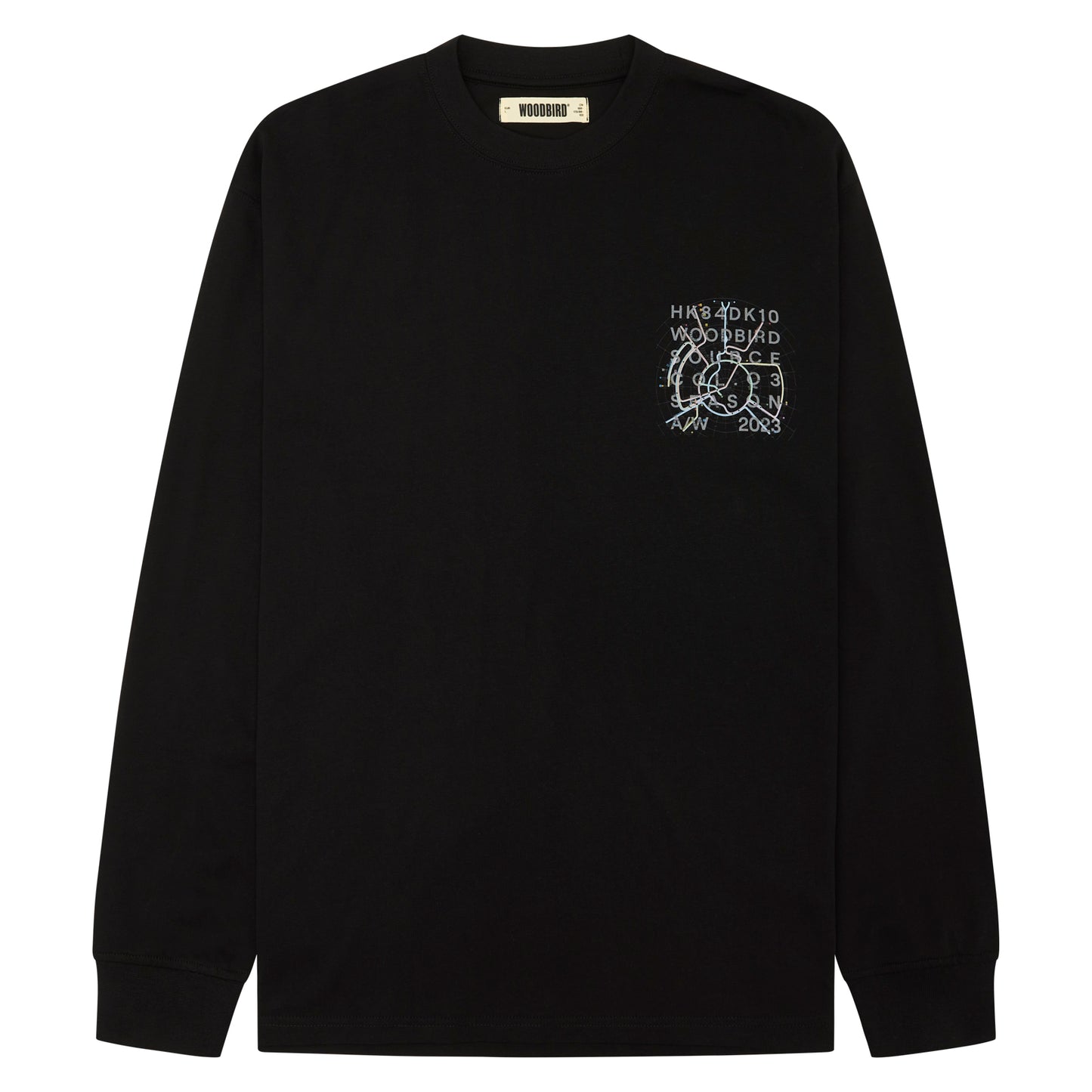 WOODBIRD | Hanes Metro L/S Tee - Black