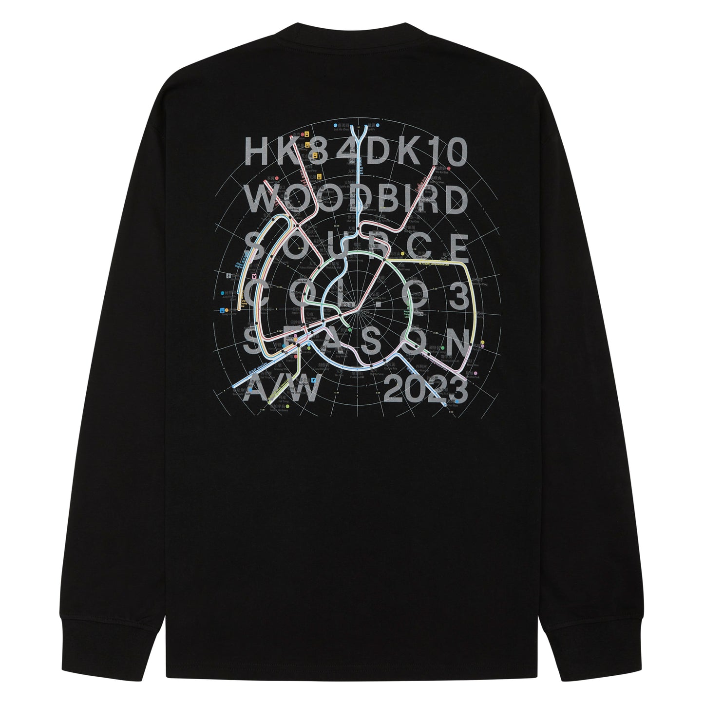 WOODBIRD | Hanes Metro L/S Tee - Black