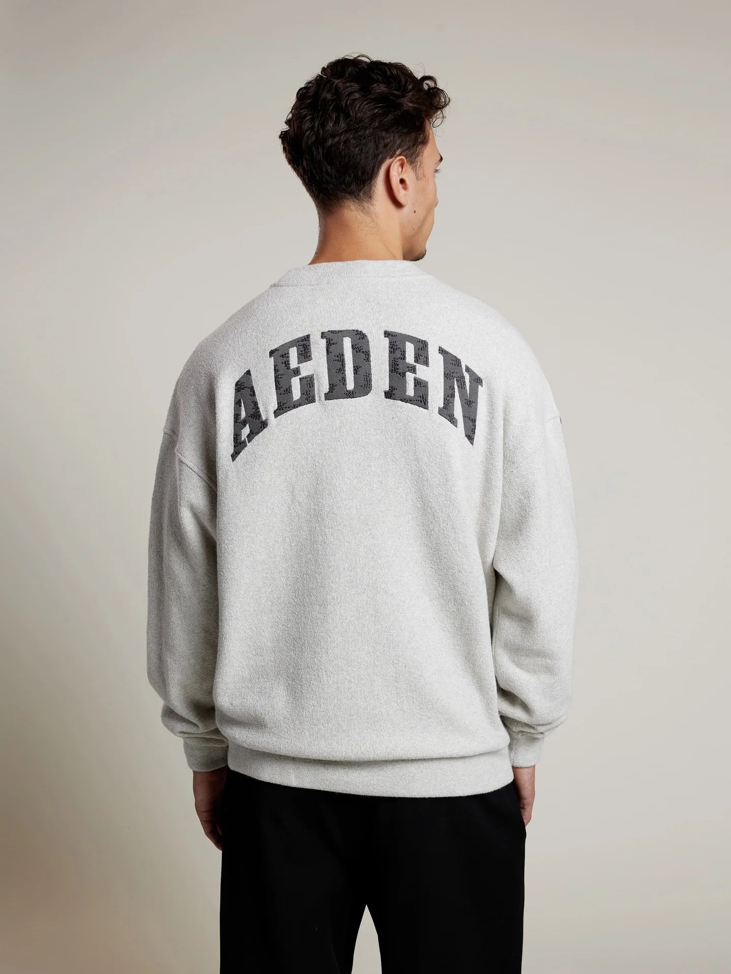 AEDEN | SAM SWEATER - GREY