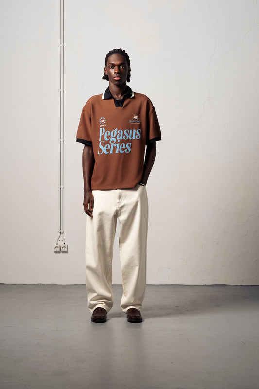 Goodies Sportive SPRTV Football Tee - Brown