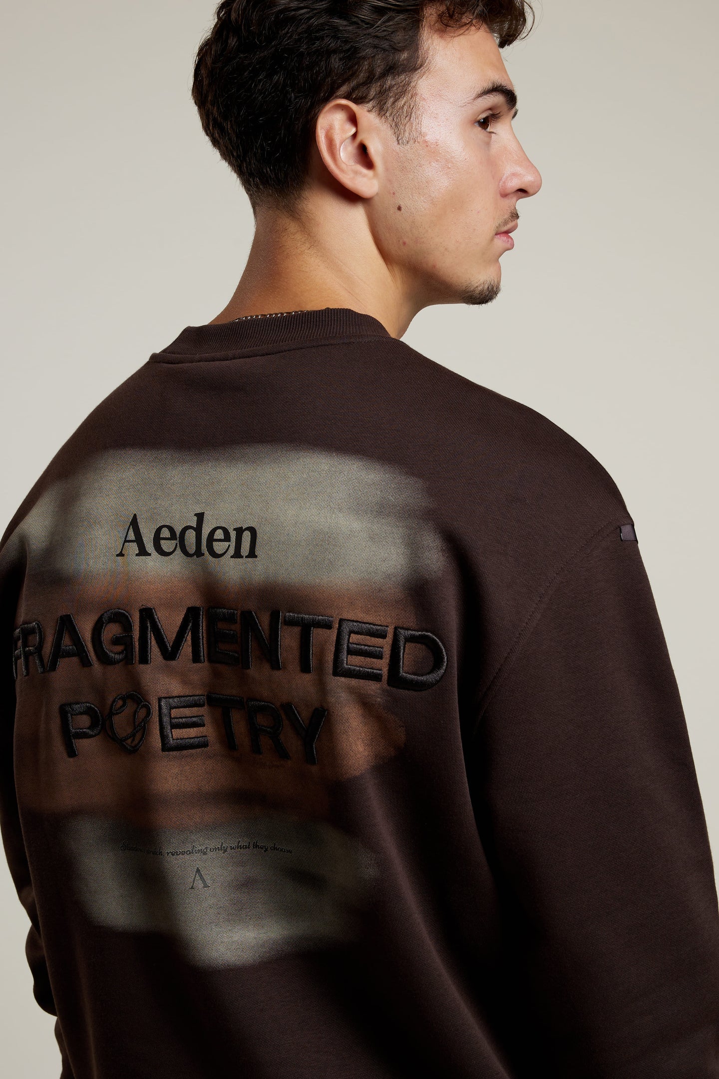 AEDEN | DIDIER SWEATER - GANACHE
