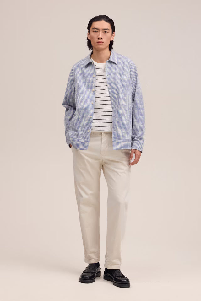 NN07 AdenStraight leg regular fit chino - Ivory