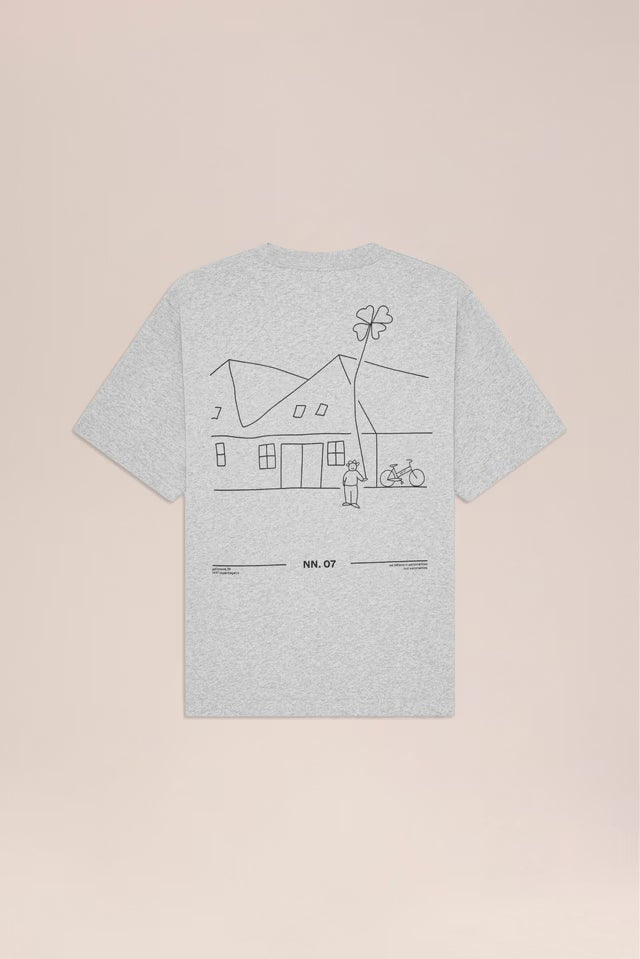 NN07 Jett T-shirt- Grey