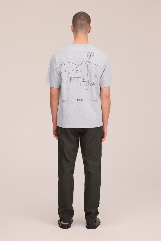 NN07 Jett T-shirt- Grey