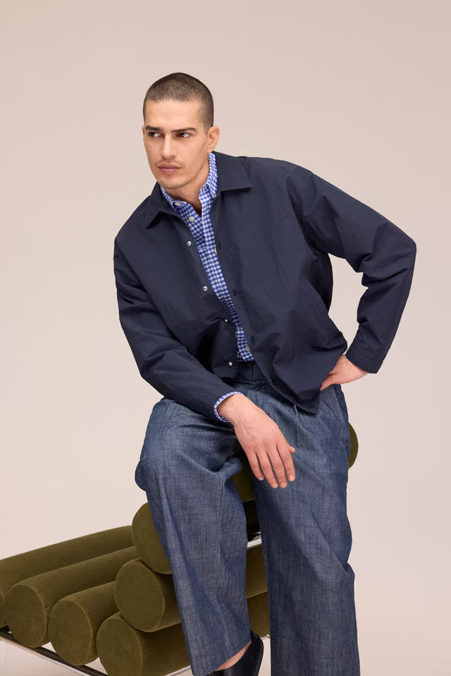 NN07 Fenton Water repellant jacket - Deep Navy