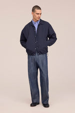 NN07 Fenton Water repellant jacket - Deep Navy