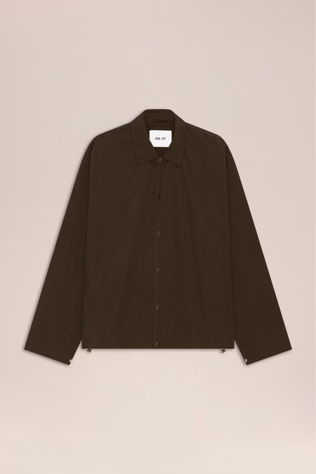NN07 Fenton Water repellant jacket - Brown