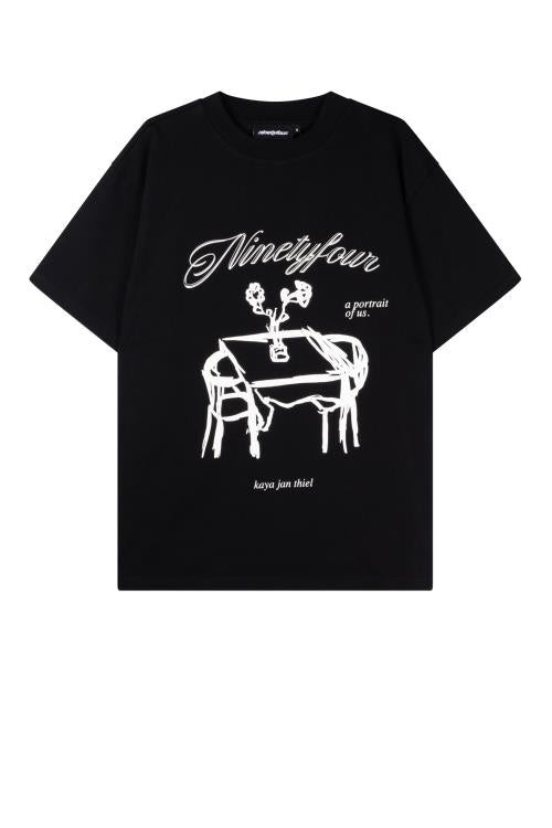 NINETYFOUR | Kaya Jan Thiel T-Shirt - Black