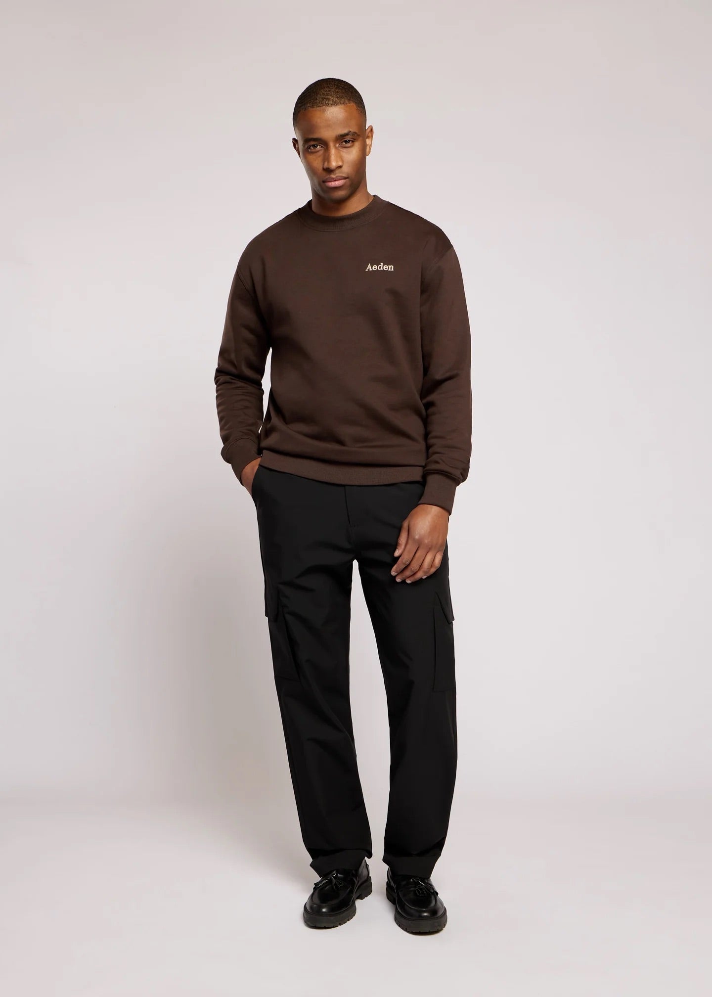 AEDEN | SCORPIO SWEATER - GANACHE