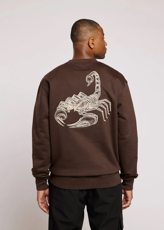 AEDEN | SCORPIO SWEATER - GANACHE