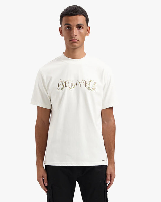 CROYEZ CHROME | FLOWER T-SHIRT - OFF-WHITE