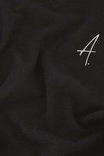 AMPÈRE Gijs Jacquard L/S Polo – Pirate Black