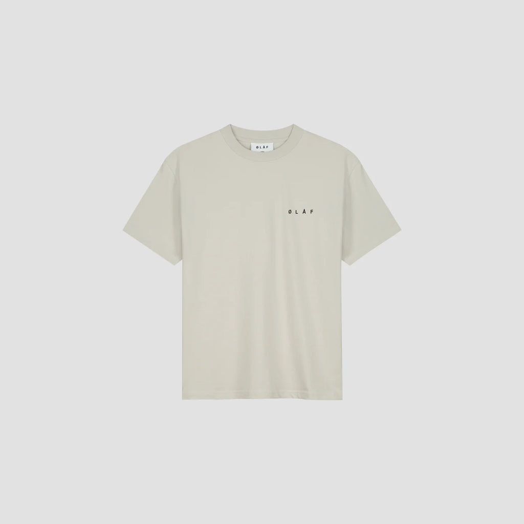 OLAF Face Tee – Cement