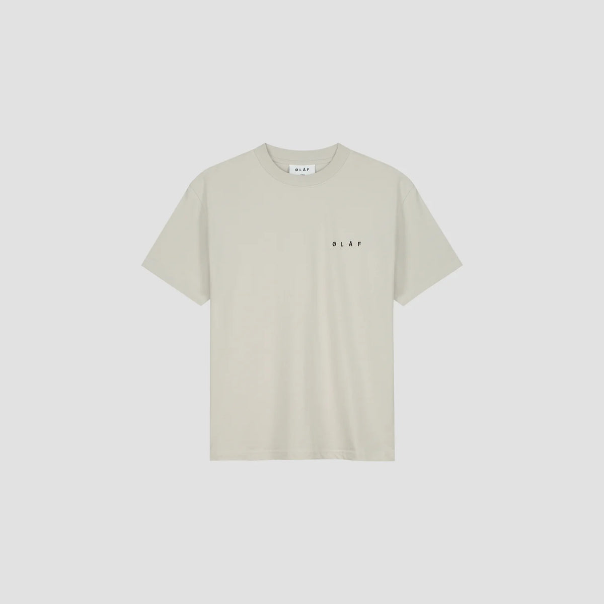 OLAF Face Tee – Cement – afbeelding 2