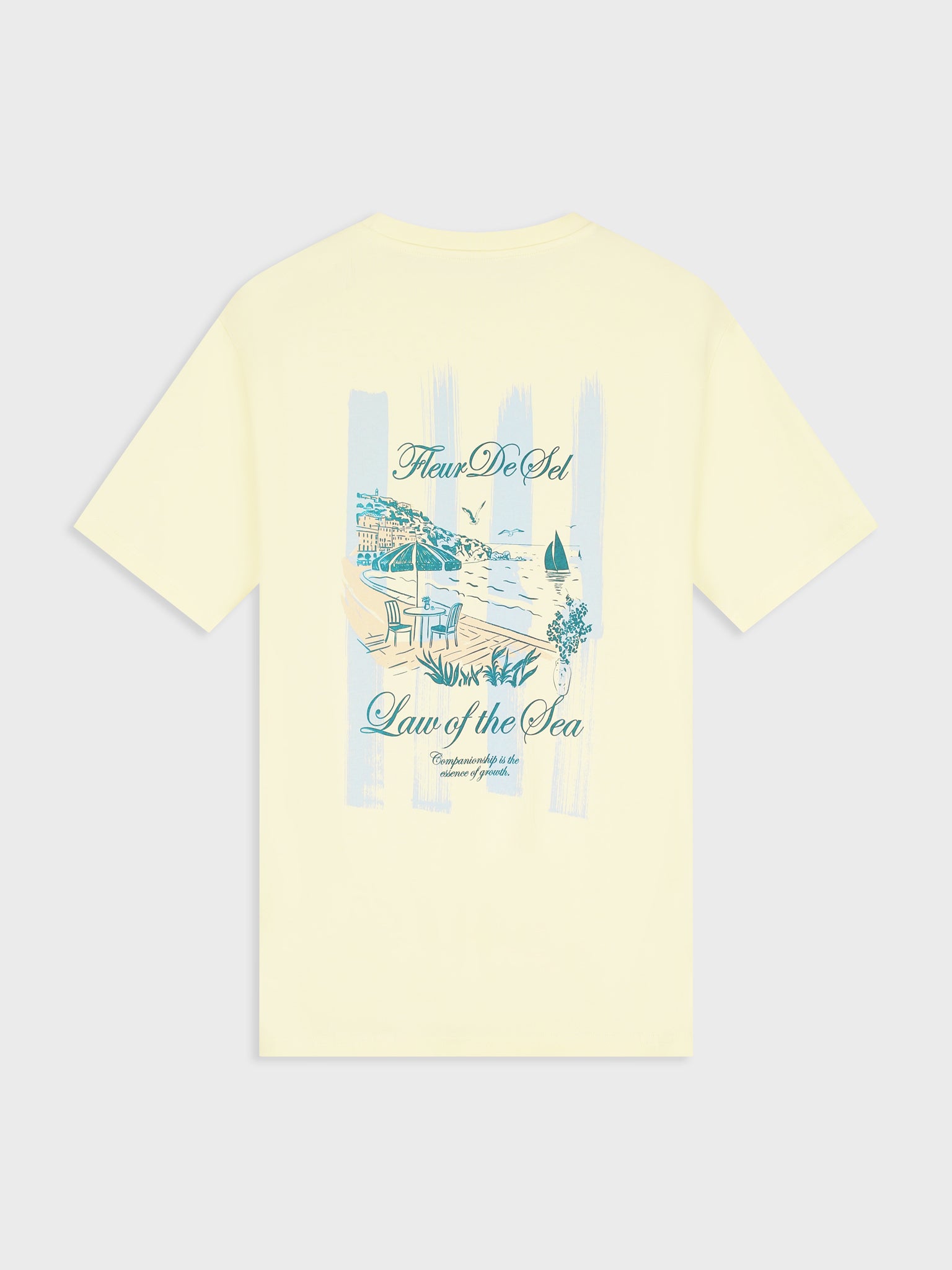 Law Of The Sea Alfresco Artwork T-Shirt - Anise Flower