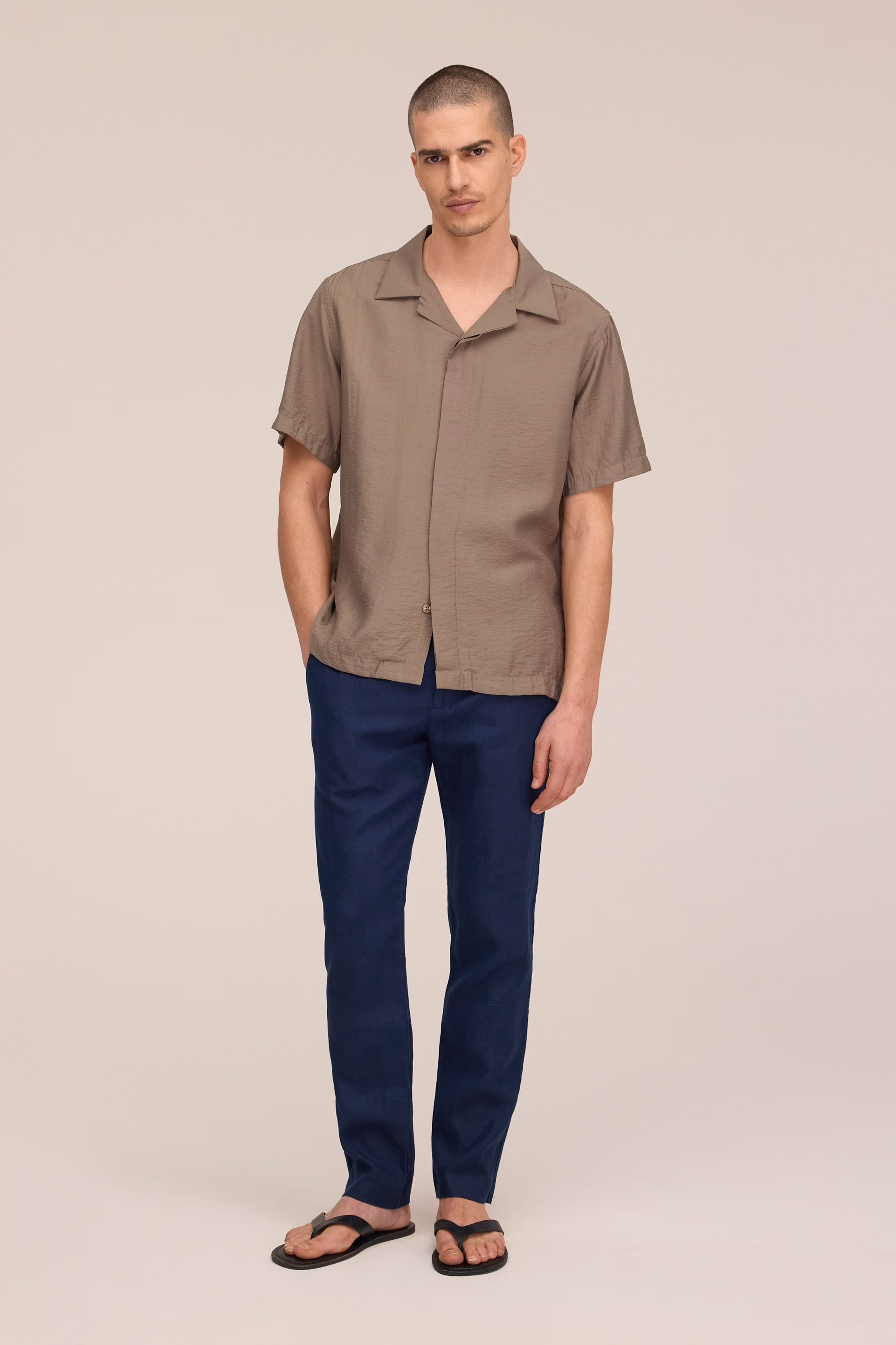 NN07 Hank SS Shirt - Clay Mirage