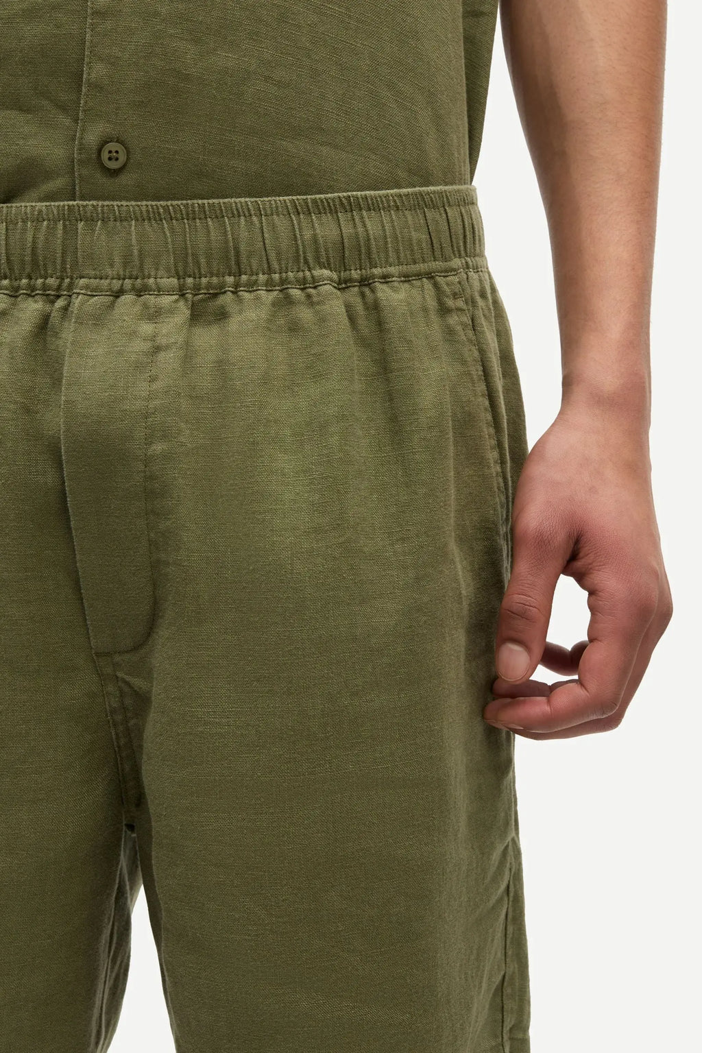 Samsøe Samsøe Sajabari Shorts - Olive