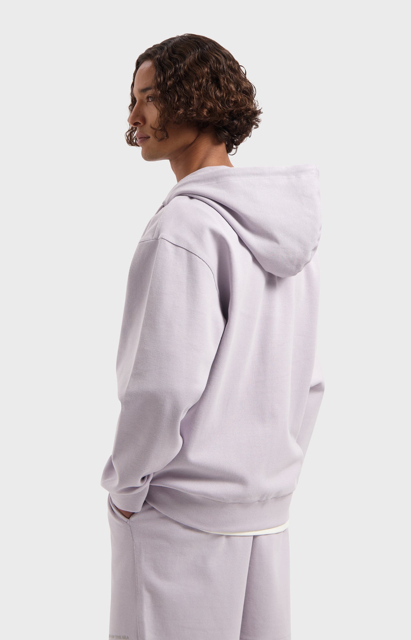 Law of The Sea Sylven Ribbed swear cardigan - Lilac