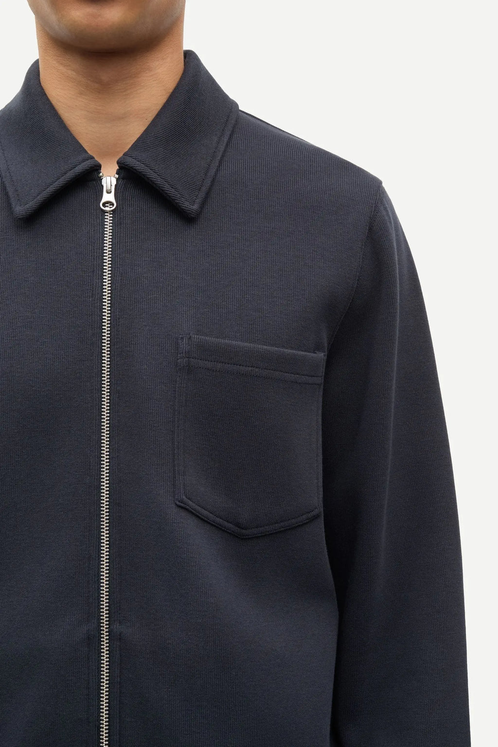 Samsøe Samsøe Sahannes Full Zip - Navy