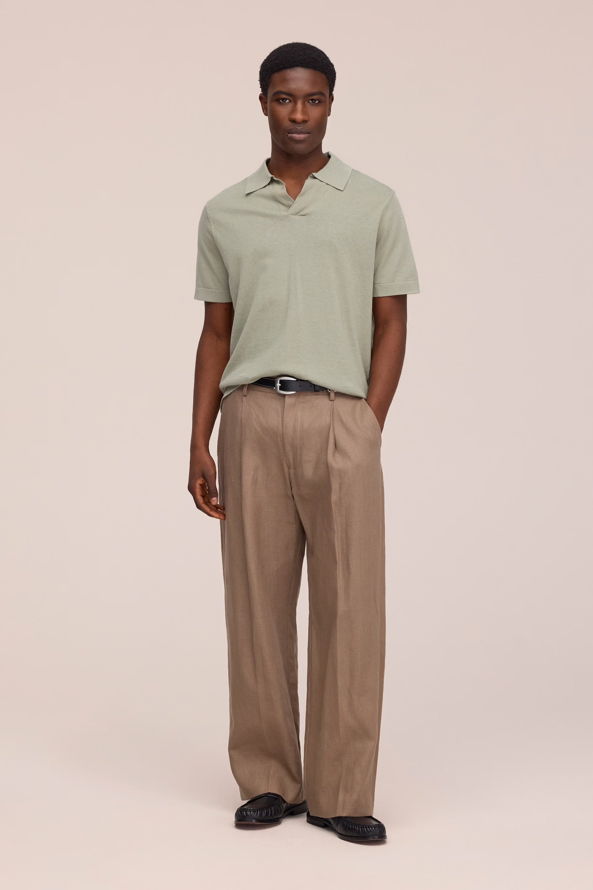 NN07 Ryan Polo - Sage green