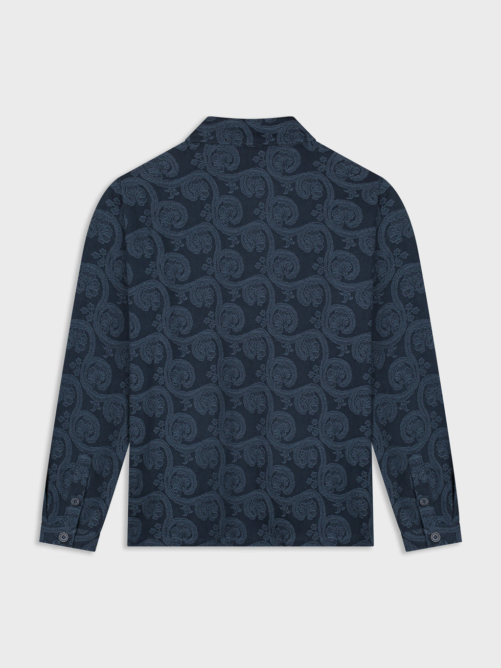 Law Of The Sea Marine Jacquard Shirt - Sky Captain