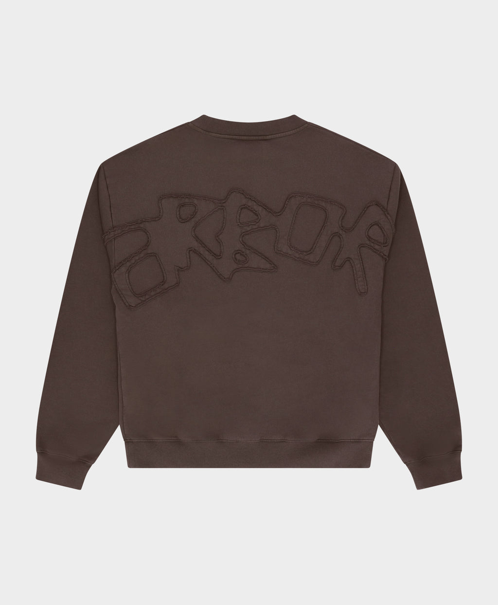 Arbor Antwerp Big Application Crewneck – Coffee