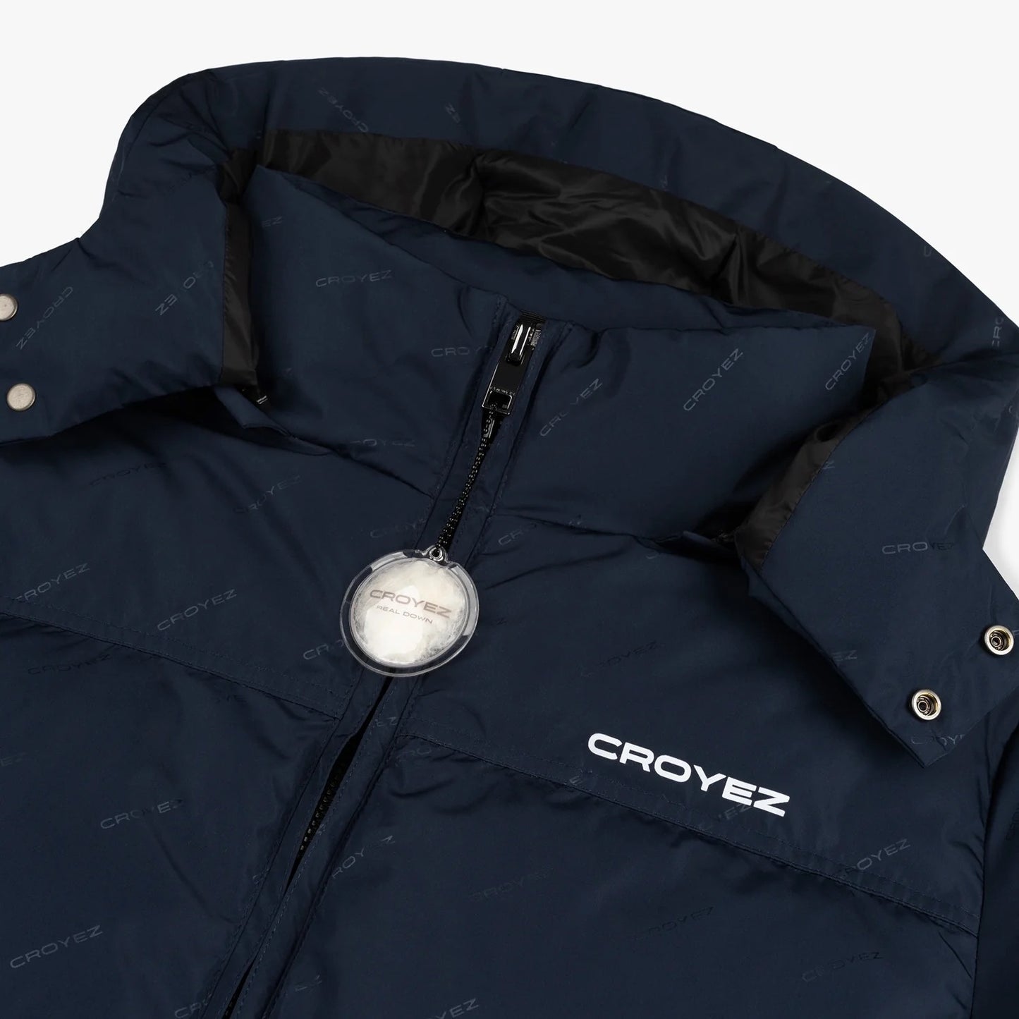 CROYEZ | ALLOVER PUFFER JACKET - NAVY