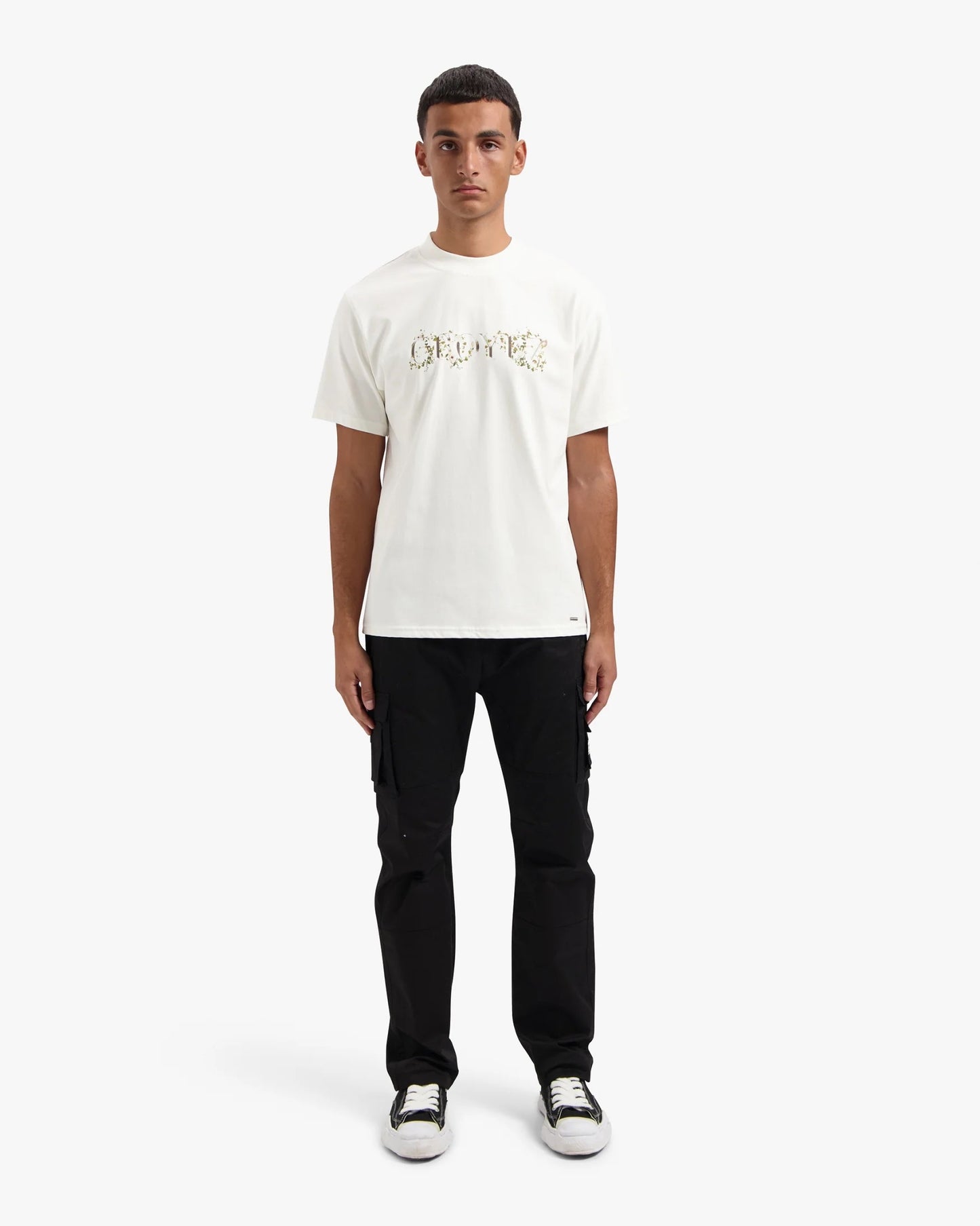 CROYEZ CHROME | FLOWER T-SHIRT - OFF-WHITE