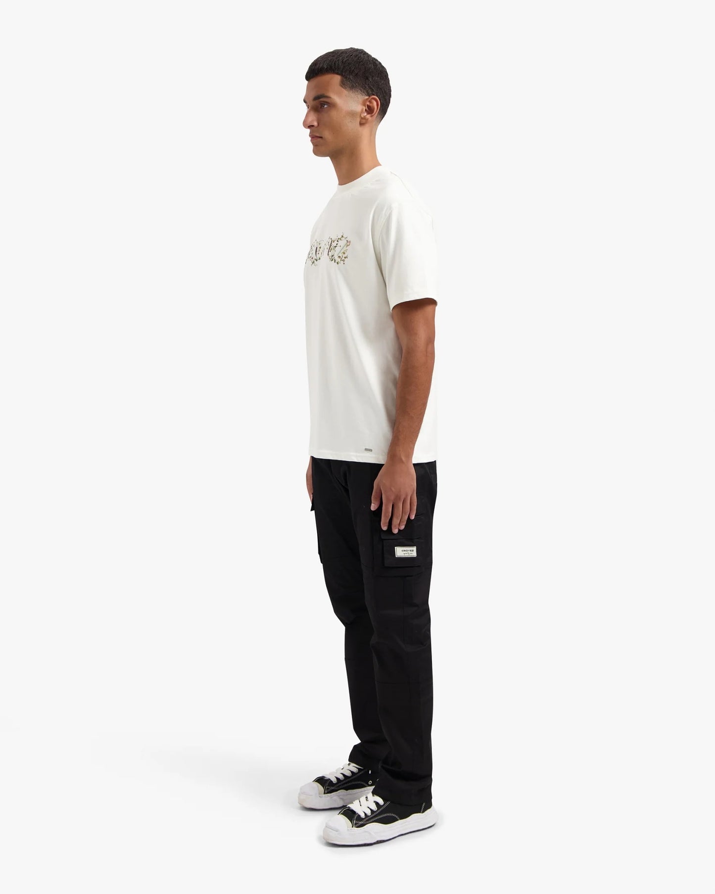 CROYEZ CHROME | FLOWER T-SHIRT - OFF-WHITE