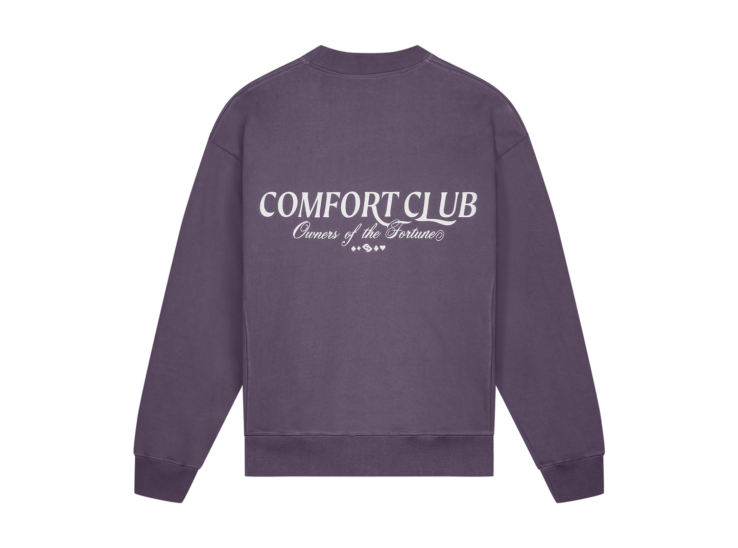 COMFORT CLUB | OWNERS CREWNECK -PURPLE