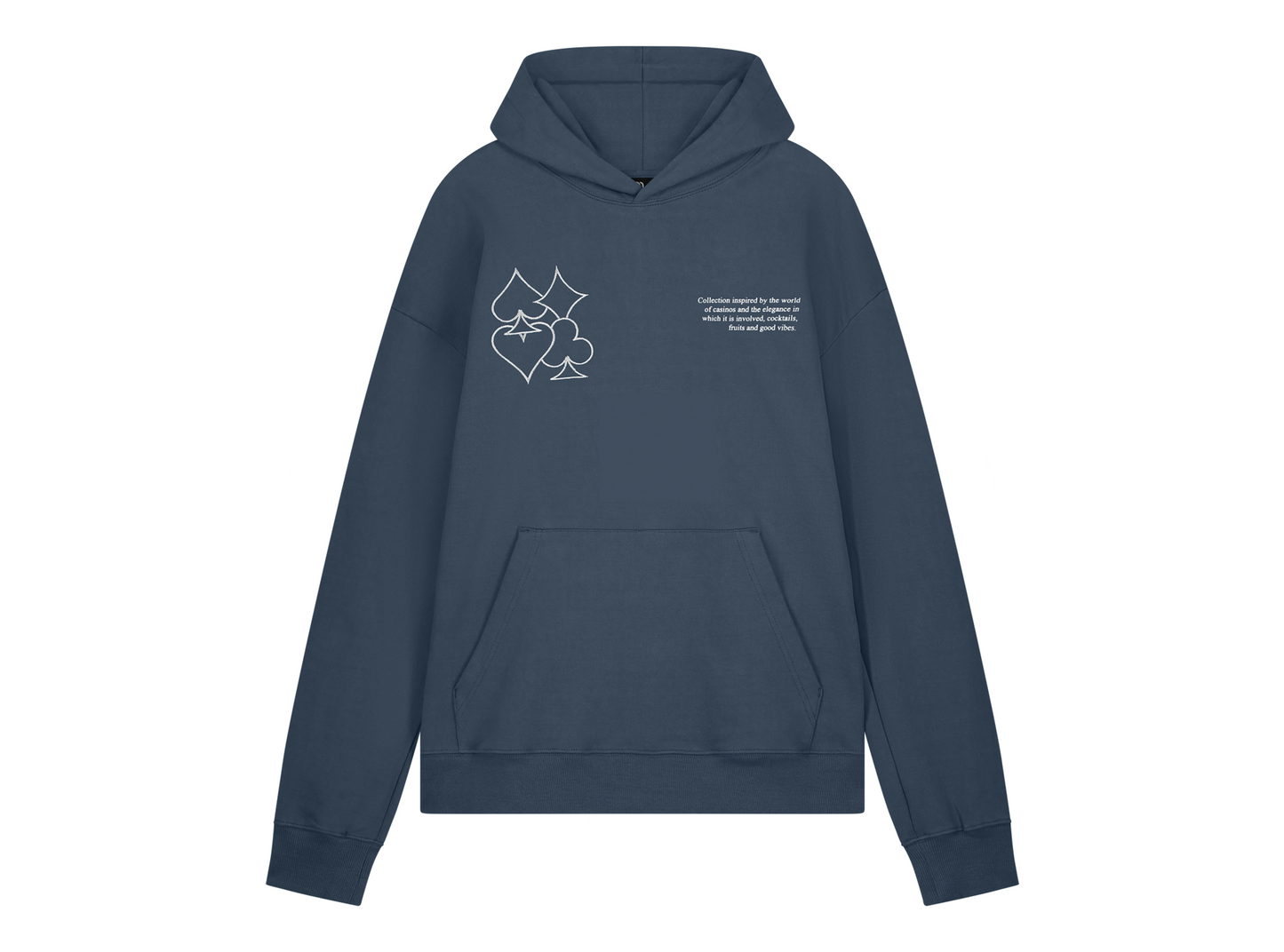COMFORT CLUB | ROYAL ACES HOODIE - NAVY