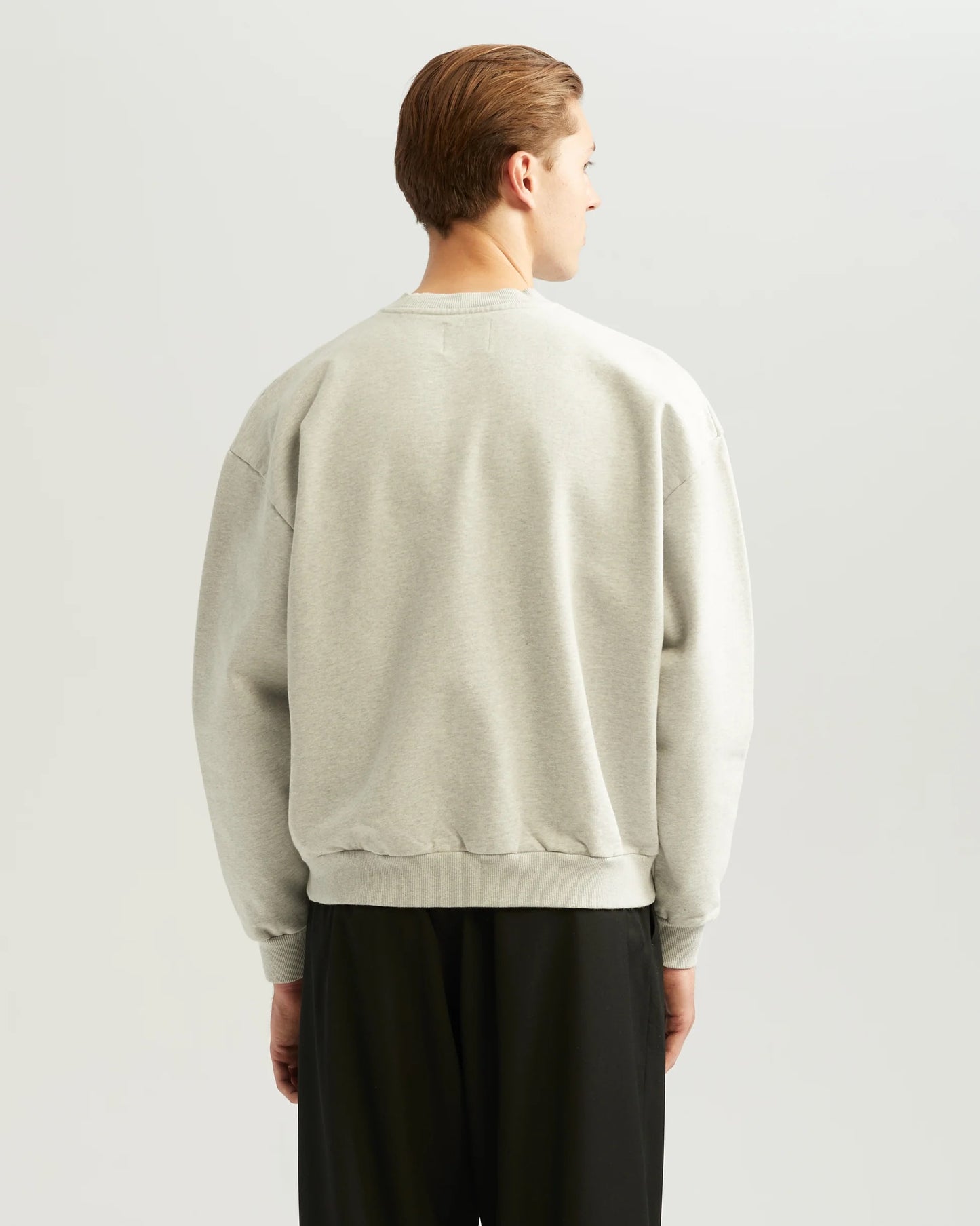 ANGE PROJECTS | LOGO SWEATER - GREY