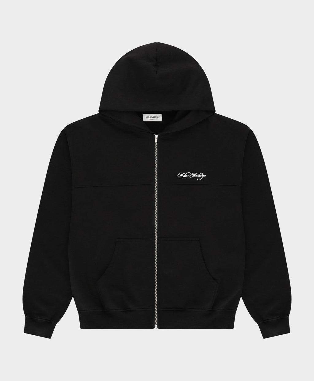 Arbor Antwerp Cursive Hoodie – Black