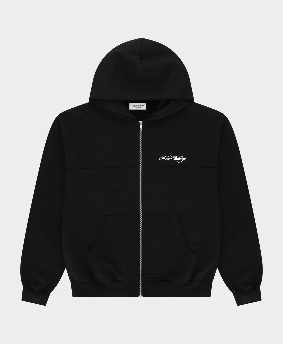 Arbor Antwerp Cursive Hoodie – Black