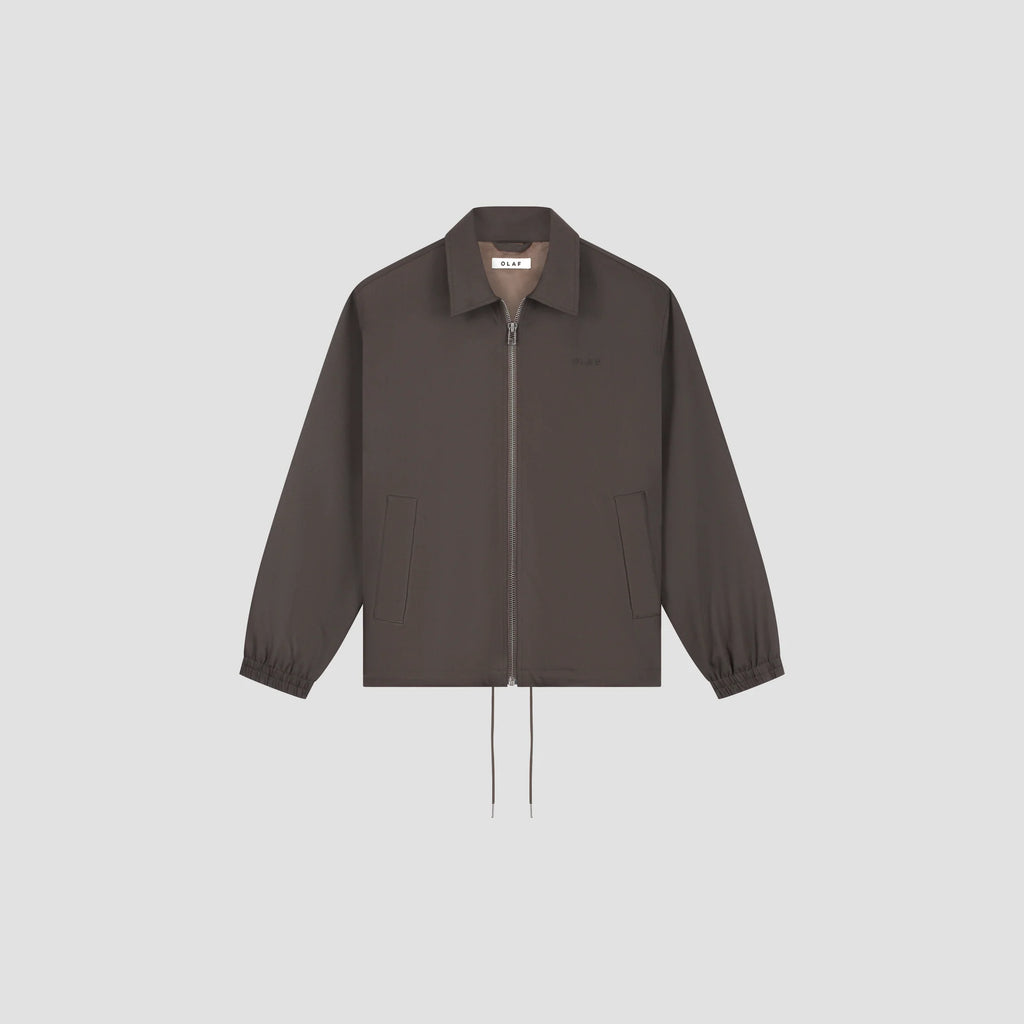 OLAF Coach Jacket – Chocolate Plum