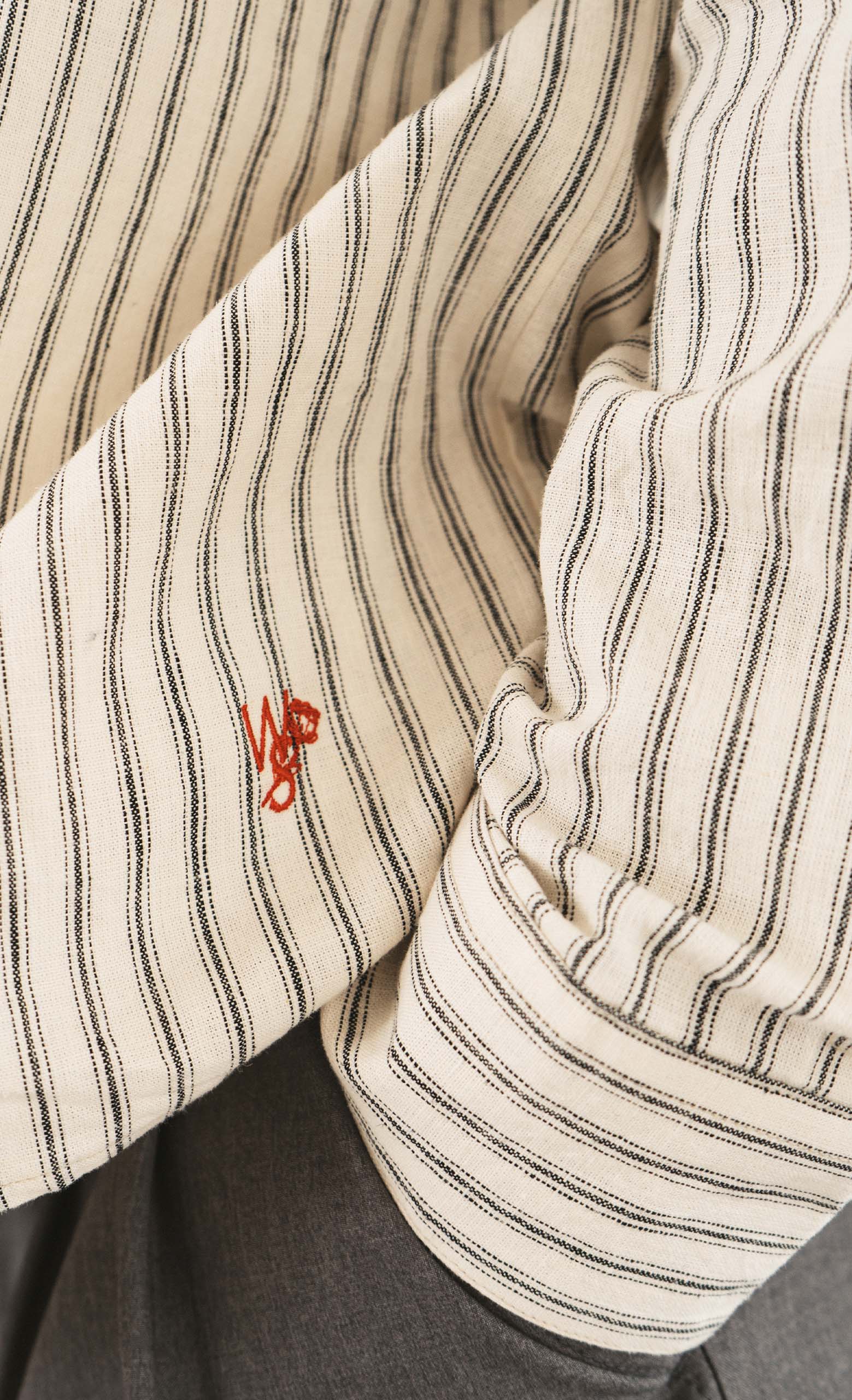 Wooden Carlos Shirt - Beige