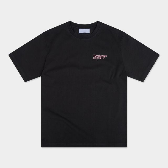 The Savage Report Hole Puncher Tee – Charcoal