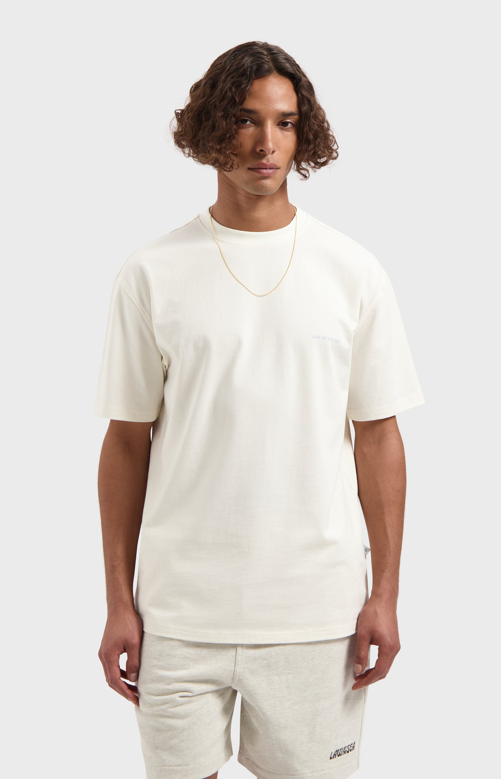 Law Of The Sea Alfresco Artwork T-shirt - White