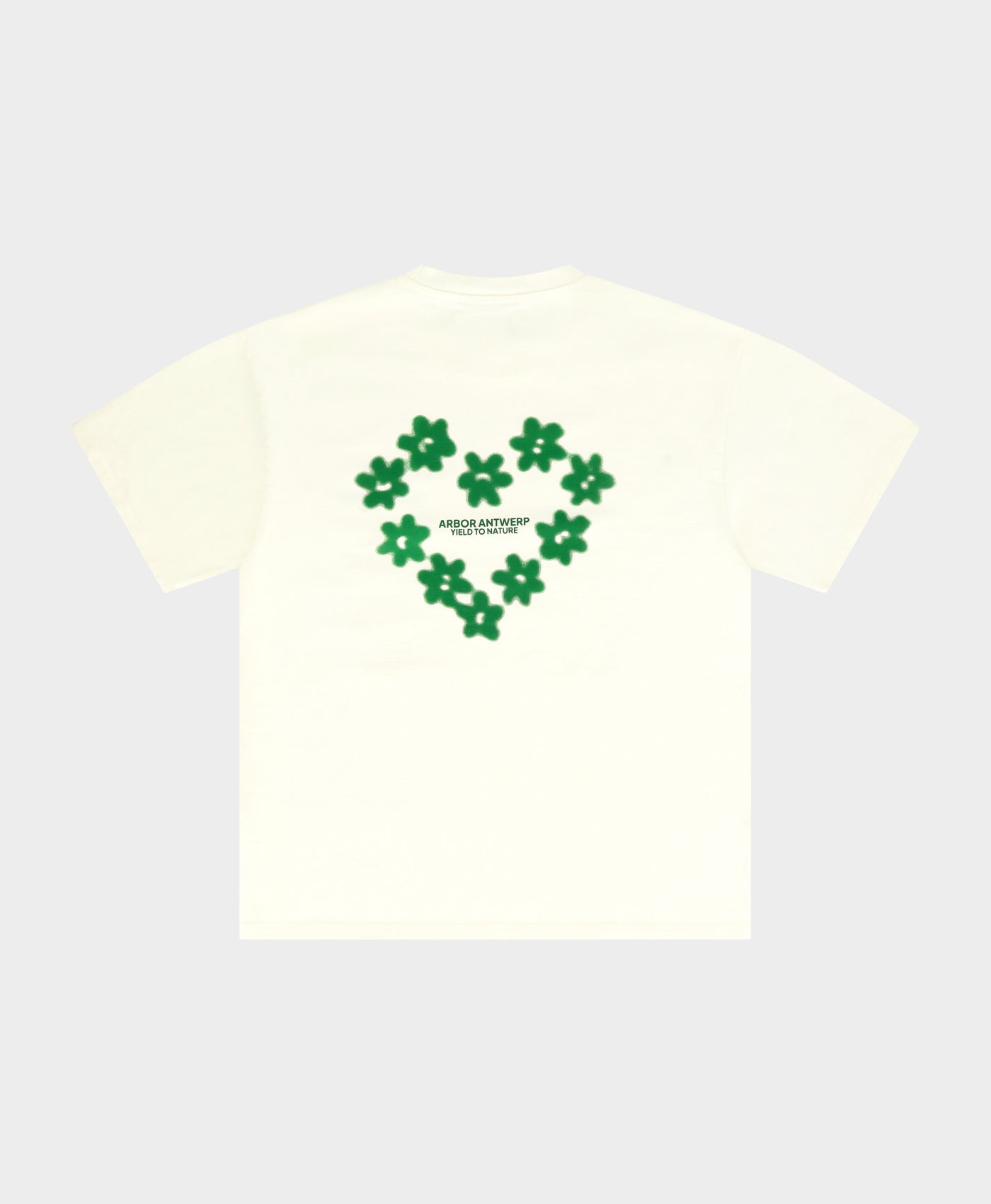 Arbor Antwerp Faded Flower T-Shirt – Cream
