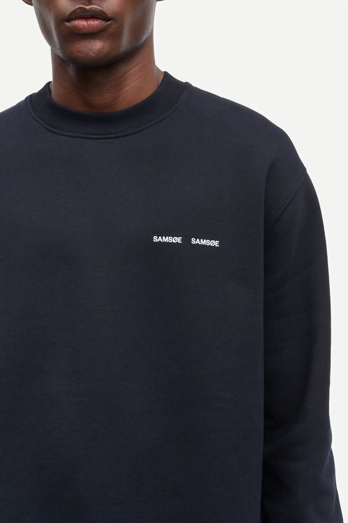 Samson Samsøe Norsbro Crewneck - Sky Captain