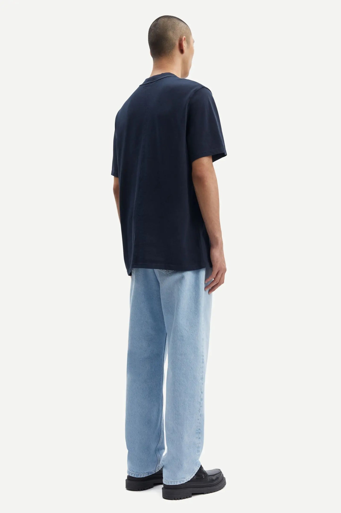 Samsøe Samsøe Norsbro T- Shirt - Dark Navy