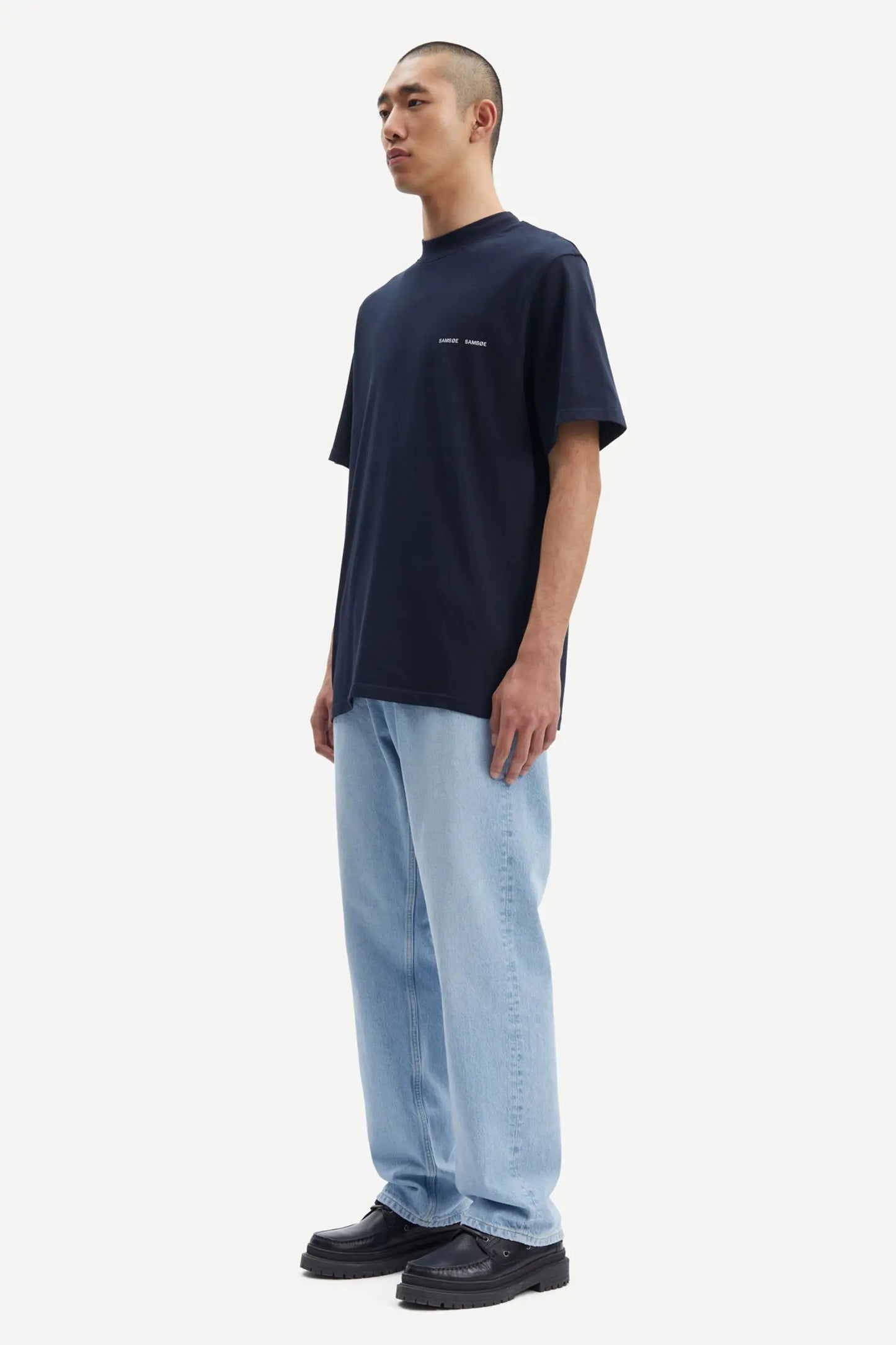 Samsøe Samsøe Norsbro T- Shirt - Dark Navy