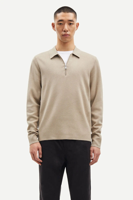 Samsøe Samsøe Gunan Half Zip -Pure Cashmere
