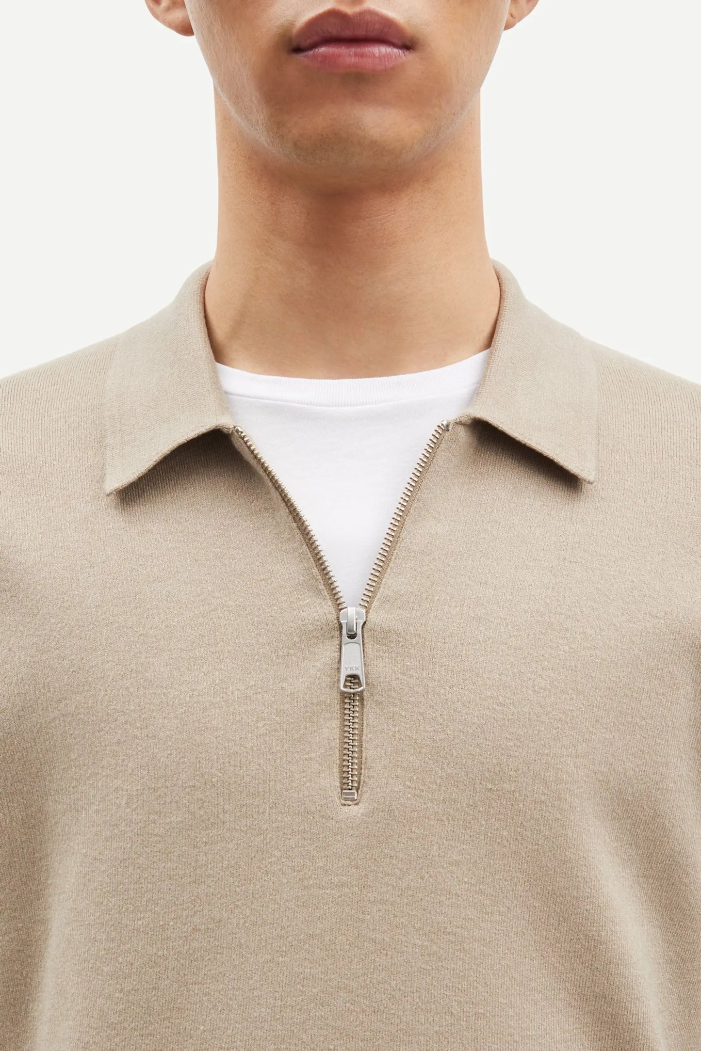 Samsøe Samsøe Gunan Half Zip -Pure Cashmere